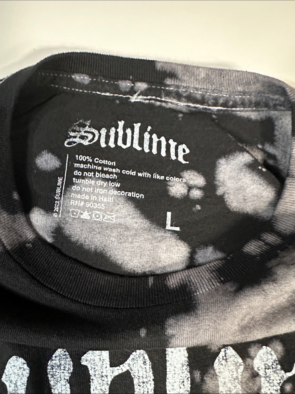 NWOT Sublime Tie-Dye Graphic Tee - Picture 2 of 8